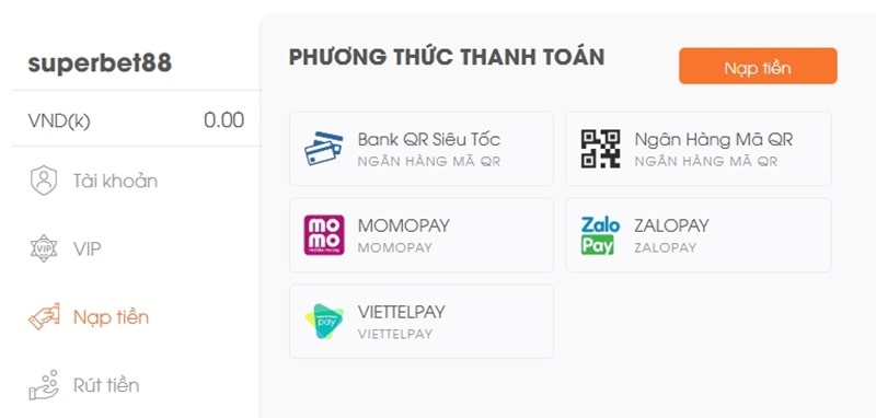 Hướng dẫn cách nạp tiền Ga6789 với nhiều phương thức dễ dàng